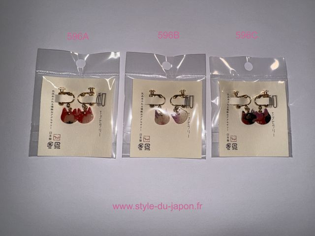 boucles oreilles style du japon fr